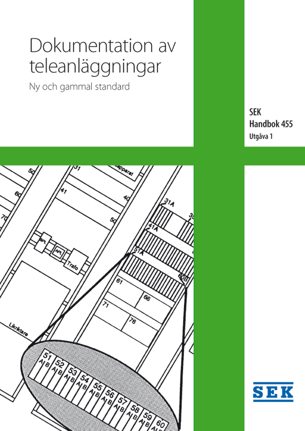 SEK Handbok 455 Dokumentation av teleanläggningar